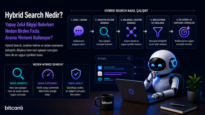 Hybrid Search Nedir? Yapay Zekâ Bilgiyi Bulurken Neden Birden Fazla Arama Yöntemi Kullanıyor?
